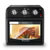 12.5 Quart Air Fryer Convection Toaster Oven, 1500W, 4 Cooking Modes, 7-in-1 Multifunction with Roast, Bake, Grill, Broil, Toast, Dehydrate, Defrost