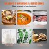 Electric Warming Tray, 16.5" x 11" Portable Tempered Glass Heating Tray with Temperature Range (65-90 Celsius), Perfect for Dinner, Catering, Parties