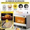 Commercial Convection Oven, 66L/60Qt, Half-Size Conventional Oven Countertop, 1800W 4-Tier Toaster with Front Glass Door