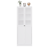 72" Metal Kitchen Pantry Cabinet with Doors & Shelves, Tall Heavy-Duty Adjustable Storage Organizer