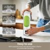 Portable USB Blender 500ML – Mini Juicer for Shakes & Smoothies, Compact Personal Mixer (White)