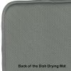 Maltese The Chef Dish Drying Mat Absorbent Dish Drying Mat Pad for Kitchen Counter Dish Drainer Mat for Countertop, 14 x 21", Multicolor