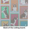 NEW Lots of Brindle Cardigan Corgi Glass Cutting Board Decorative Tempered Glass Kitchen Cutting and Serving Board Large Size Chopping Board