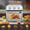 Family Size Air Fryer Toaster Oven Combo, 13QT, 360° Hot Air Circulation for Healthy Oil-Free Cooking, Multifunctional Convection Contertop Oven