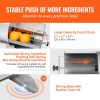 Electric Vegetable Slicer, 0-0.5"/0-12mm Thickness Adjustable Commercial Slicer Machine, Convertible to Manual