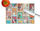 NEW Lots of Blue Merle Welsh Cardigan Corgi Glass Cutting Board Decorative Tempered Glass Kitchen Cutting and Serving Board Large Size Chopping Board
