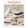 17 Piece Pots and Pans Set, Granite Nonstick Cookware Set, Induction Cookwares, Kitchen RV Cooking Sets with Frying, Sauce, Saute, Tempered Glass Lids