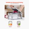 Vegetable Chopper Mandoline Slicer, All-in-1 Food Veggie Cutter with 9 Stainless Steel Blades, Cheese Grater Onion Potato Dicer with Container