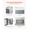 Food Dehydrator Machine, 12 Stainless Steel Trays, 850W Electric Food Dryer with Adjustable Temperature & 24-Hour Timer, Freeze Dryer for Jerky, Meat