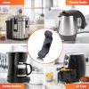 4-Pack Cable Organizer for Kitchen Appliances - Adhesive Cable Wrap, Cable Holder & Keeper for Blender, Coffee Maker, Pressure Cooker, Air Fryer