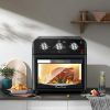 12-Liter Air Fryer with Advanced Multi-Function Cooking – Grill, Air Fry, Defrost, Bake, Presets for French Fries, Pizza, Chicken, Fish, and Toast