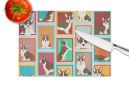 NEW Lots of Brindle Cardigan Corgi Glass Cutting Board Decorative Tempered Glass Kitchen Cutting and Serving Board Large Size Chopping Board