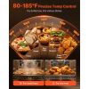 Electric Hot Box Food Warmer, 4-Tier Commercial Warming Cabinet with Water Tray, Double-Door and Adjustable Shelves