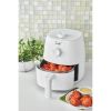 2.2 QT Air Fryer, Arctic White - Automatic Shutoff