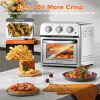 Family Size Air Fryer Toaster Oven Combo, 13QT, 360° Hot Air Circulation for Healthy Oil-Free Cooking, Multifunctional Convection Contertop Oven