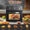 Family Size Air Fryer Toaster Oven Combo,13QT,360° Hot Air Circulation for Healthy Oil-Free Cooking, Multifunctional Convection Contertop Oven