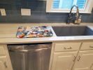 Maltese The Chef Dish Drying Mat Absorbent Dish Drying Mat Pad for Kitchen Counter Dish Drainer Mat for Countertop, 14 x 21", Multicolor