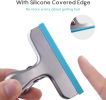 12 Pack Stainless Steel Chip Bag Clips Covered with Silicone - NO More Sharp Edges - Color Coded for Food Bags - Air Tight Seal