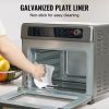12-IN-1 Air Fryer Toaster Oven, 25L Convection Oven, 1700W Stainless Steel Toaster Ovens Countertop Combo with Grill, Pizza Pan, Gloves