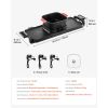 Hot Pot with Grill, 2300W 2-in-1 Electric Smokeless Grill and Hot Pot, Removable Shabu-shabu Hotpot with Non-stick Pan