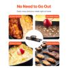 Hot Pot with Grill, 2300W 2-in-1 Electric Smokeless Grill and Hot Pot, Removable Shabu-shabu Hotpot with Non-stick Pan