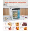 Rotary Food Dehydrator Machine, 12 Stainless Steel Trays, 800W Electric Food Dryer with Adjustable Temperature & 24-Hour Timer, Freeze Dryer for Jerky