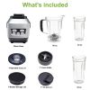 Moothie Blender, Countertop Blenders for Kitchen with 23 34 60oz BPA-Free Portable Cups, Professional Smoothie Maker with Four Programs for Shakes