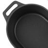 Enameled Cast Iron Dutch Oven, 3.5 Quart Pot with Lid and Dual Handles, Heavy-Duty Durable Cookware Pan, Oven Induction Compatible up to 500Fahrenheit